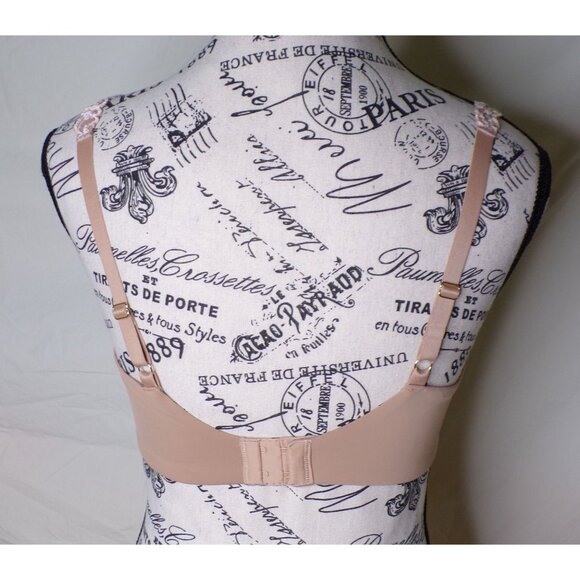 🆕 NATORI Pure Luxe Full Underwire T-Shirt Bra 34D Buff Cashmere #732080 - Picture 6 of 7